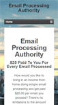 Mobile Screenshot of emailprocessingpros.com